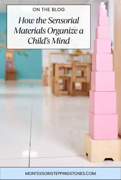 Montessori 201: How Sensorial Materials Organize Your Child’s Mind