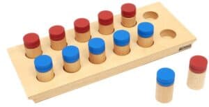 Montessori Smelling Bottles for olfactory sensory refinement.