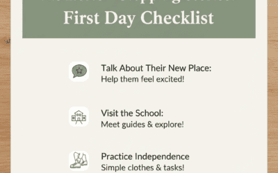 Preparing Your Child for the First Day of Montessori Preschool